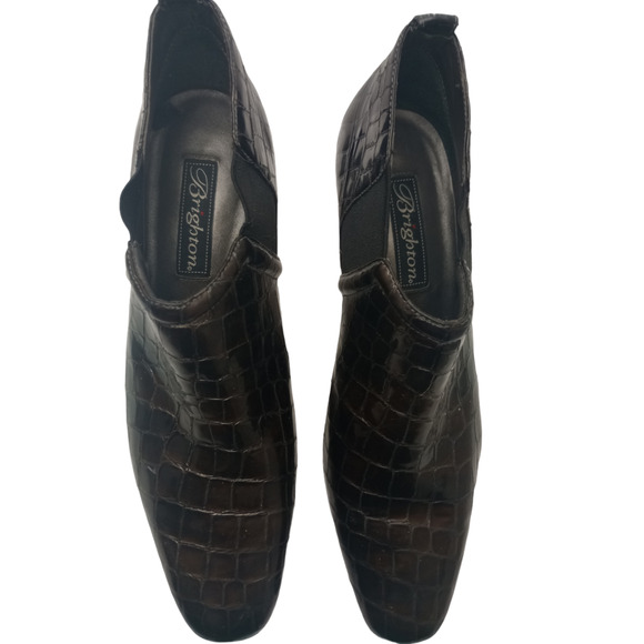 Brighton Trill Patent Leather Ankle Boots Size 7M - Picture 4 of 11